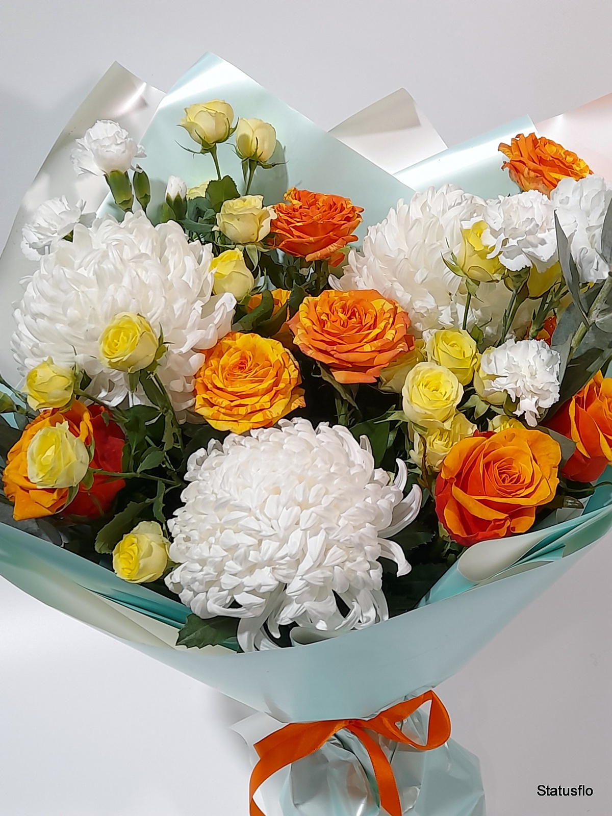 Букет цветов.(Осенний сюрприз.)