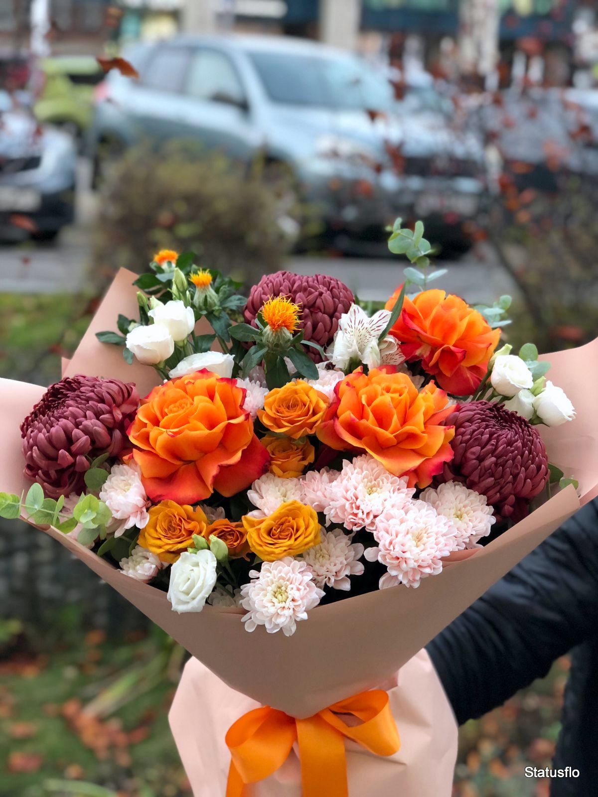 Букет цветов.(Осенний вальс.)